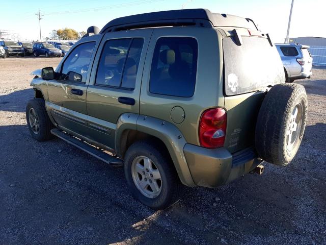 1J4GL38K73W532855 - 2003 JEEP LIBERTY RE GREEN photo 3