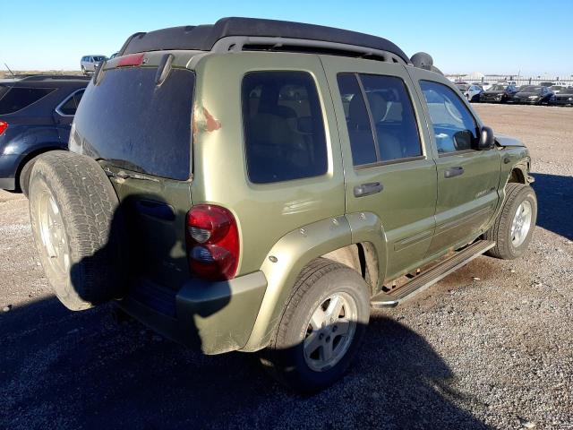 1J4GL38K73W532855 - 2003 JEEP LIBERTY RE GREEN photo 4