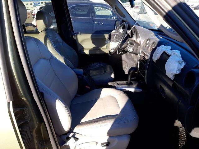 1J4GL38K73W532855 - 2003 JEEP LIBERTY RE GREEN photo 5