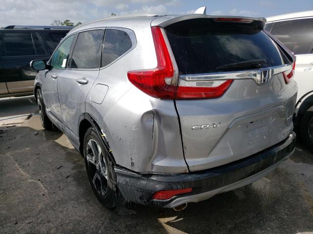 7FARW1H91JE015032 - 2018 HONDA CR-V TOURI SILVER photo 3