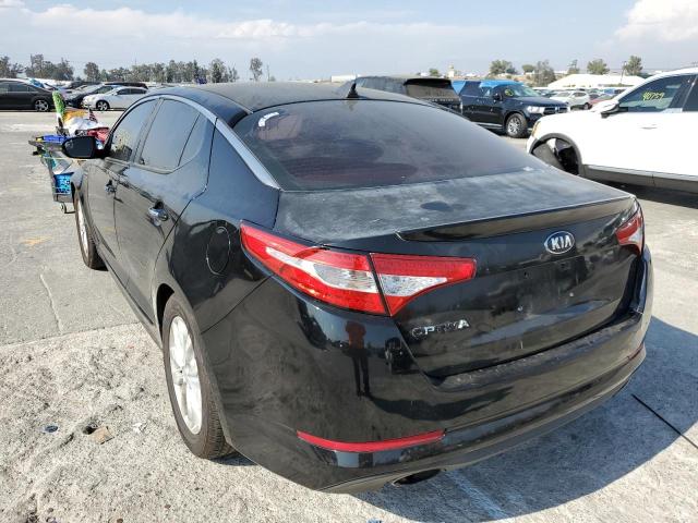 5XXGN4A79EG344063 - 2014 KIA OPTIMA EX BLACK photo 3