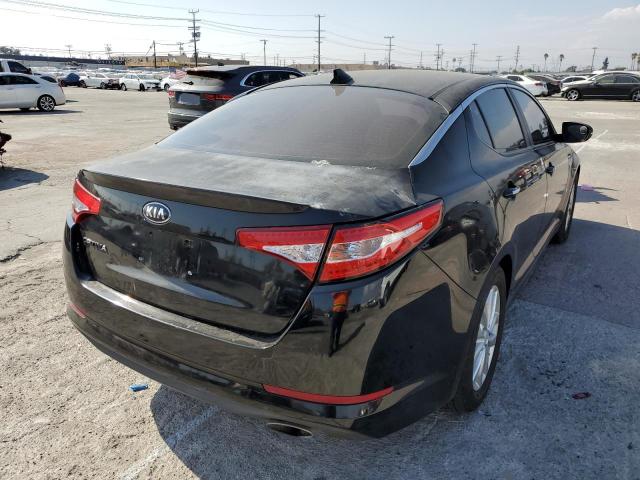 5XXGN4A79EG344063 - 2014 KIA OPTIMA EX BLACK photo 4