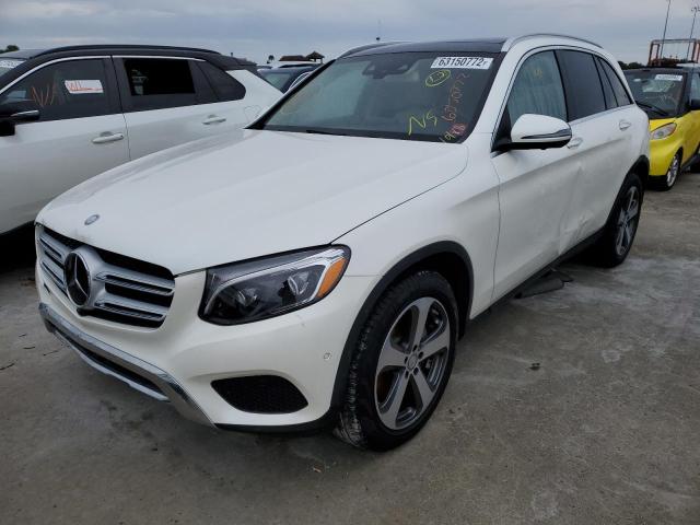 WDC0G4JB4GF056477 - 2016 MERCEDES-BENZ GLC 300 WHITE photo 2