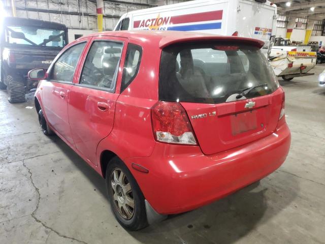 KL1TJ62644B136308 - 2004 CHEVROLET AVEO LS 红色 照片 3
