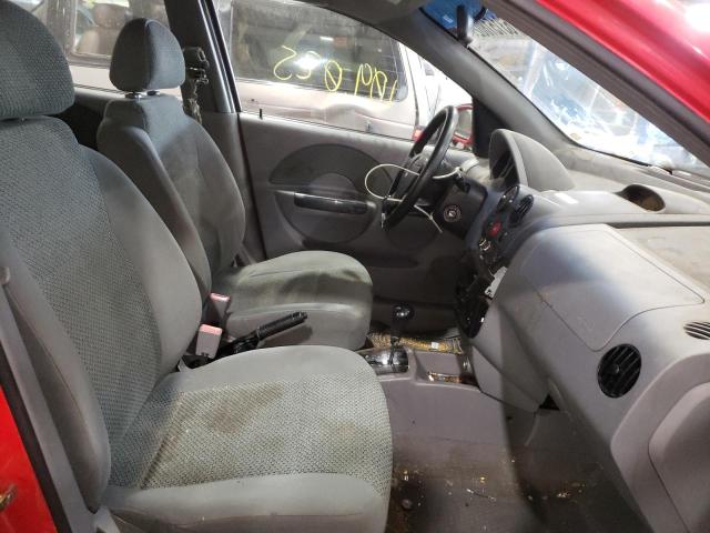 KL1TJ62644B136308 - 2004 CHEVROLET AVEO LS 红色 照片 5