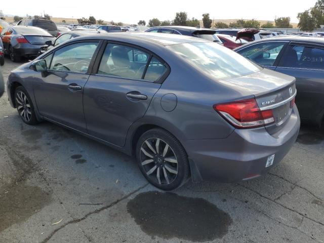 19XFB2F93FE240083 - 2015 HONDA CIVIC EXL 灰色 照片 3