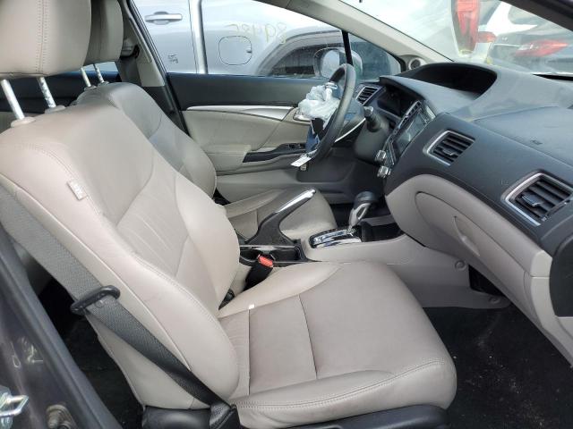 19XFB2F93FE240083 - 2015 HONDA CIVIC EXL 灰色 照片 5