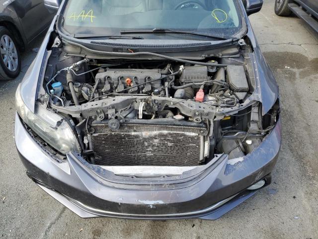 19XFB2F93FE240083 - 2015 HONDA CIVIC EXL 灰色 照片 9