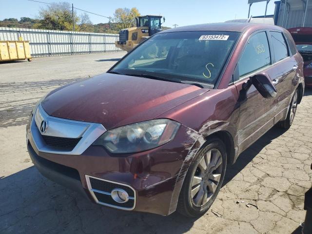 5J8TB1H28BA005139 - 2011 ACURA RDX RED photo 2