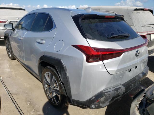 JTHY3JBH2K2006276 - 2019 LEXUS UX 200 SILVER photo 3