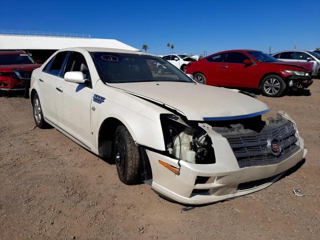 1G6DW67V280113967 - 2008 CADILLAC STS CREAM photo 1