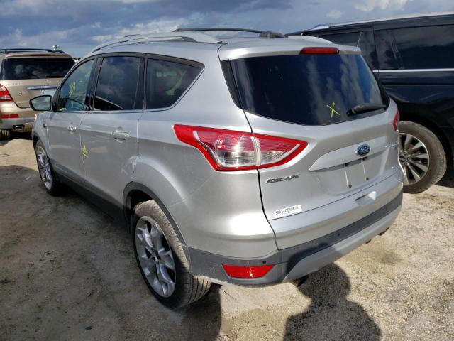 1FMCU0J99DUD64751 - 2013 FORD ESCAPE TIT SILVER photo 3