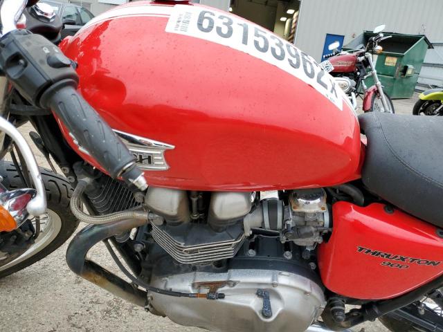 SMT920K13AT432347 - 2010 TRIUMPH MOTORCYCLE THRUXTON 9 RED photo 9