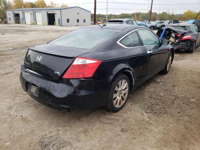 1HGCS2B88AA010178 - 2010 HONDA ACCORD EXL BLACK photo 4