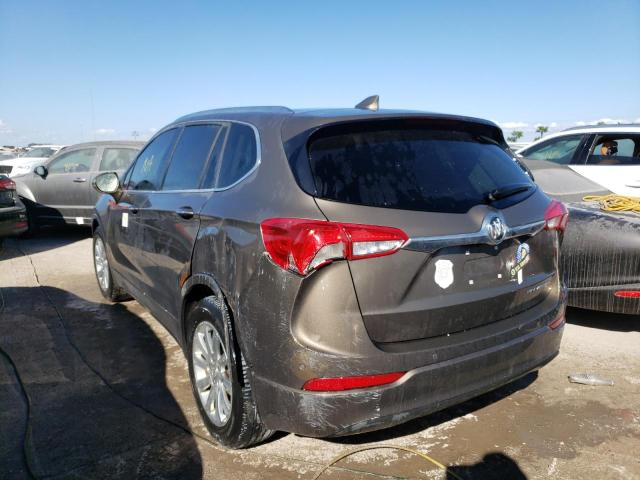 LRBFXCSA2KD062300 - 2019 BUICK ENVISION E BROWN photo 3