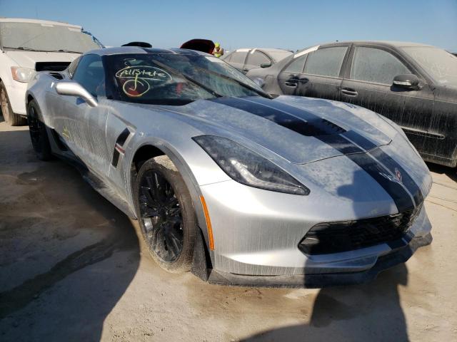 1G1YW2D75H5101482 - 2017 CHEVROLET CORVETTE G GRAY photo 1