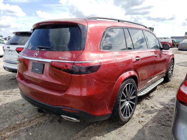 4JGFF8GE8MA450323 - 2021 MERCEDES-BENZ GLS 580 4M RED photo 4