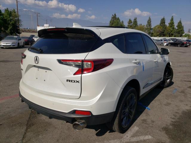 5J8TC1H6XKL023436 - 2019 ACURA RDX A-SPEC WHITE photo 4