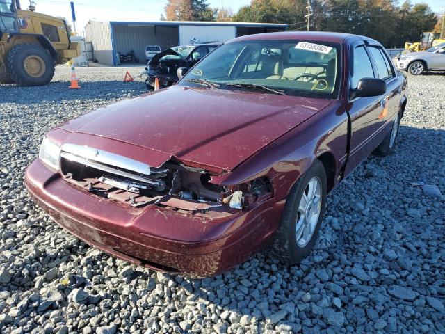 2FAFP74V58X174623 - 2008 FORD CROWN VICT BURGUNDY photo 2