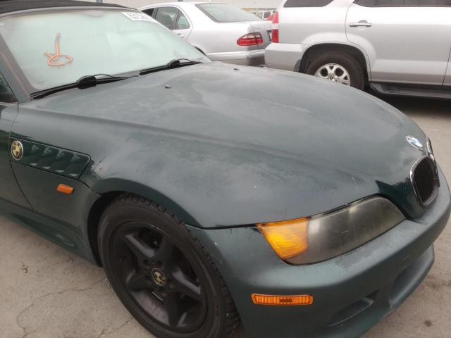 4USCJ3324WLB62890 - 1998 BMW Z3 2.8 GREEN photo 9