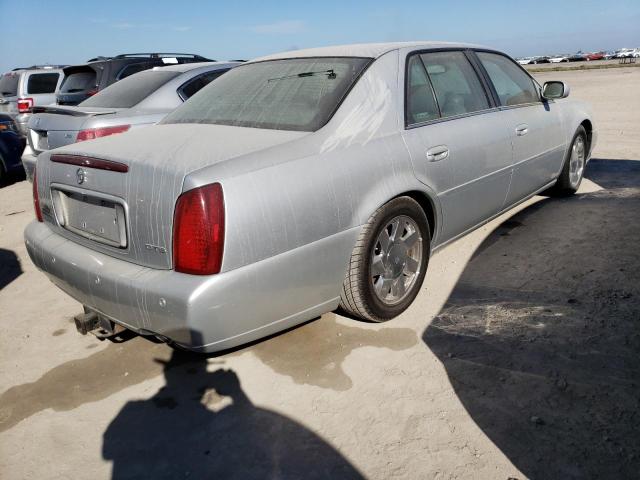 1G6KF57931U141795 - 2001 CADILLAC DEVILLE DT SILVER photo 4