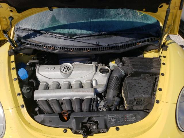 3VWRW3AG2AM018790 - 2010 VOLKSWAGEN NEW BEETLE 黄色 照片 7