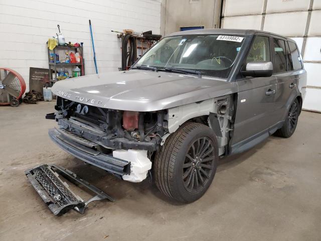 SALSF2D47BA286659 - 2011 LAND ROVER RANGE ROVE GRAY photo 2