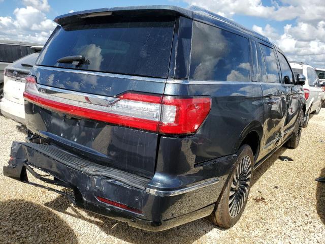 5LMJJ3TT1MEL20910 - 2021 LINCOLN NAVIGATOR 蓝色 照片 4