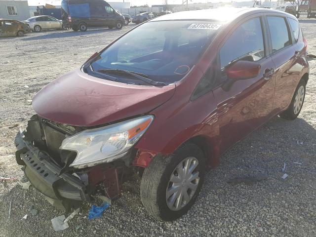 3N1CE2CP8FL419098 - 2015 NISSAN VERSA NOTE RED photo 2