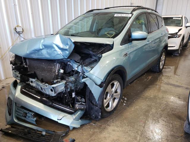 1FMCU9G97DUC99913 - 2013 FORD ESCAPE SE TURQUOISE photo 2