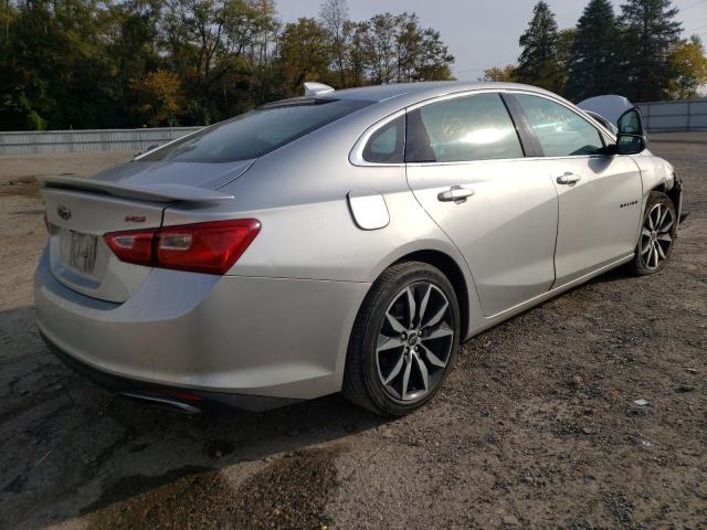 1G1ZG5ST6MF076048 - 2021 CHEVROLET MALIBU RS SILVER photo 4