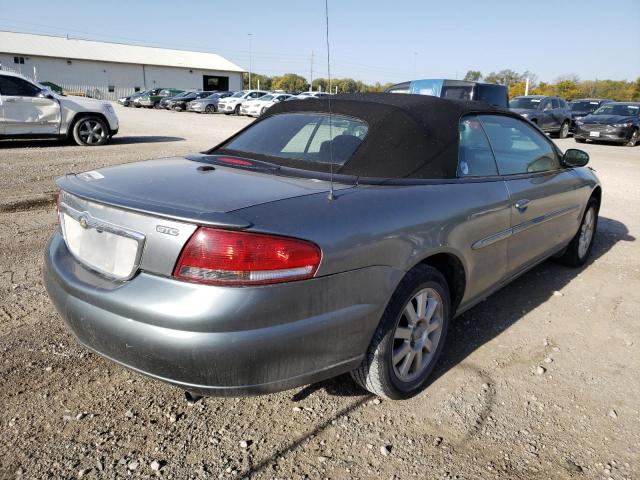 1C3EL75R96N176414 - 2006 CHRYSLER SEBRING GT SILVER photo 4