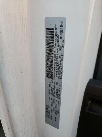 3C6TRVDG4HE551727 - 2017 RAM PROMASTER WHITE photo 10