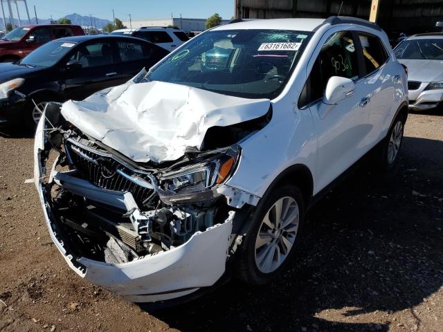 KL4CJASB3KB778390 - 2019 BUICK ENCORE PRE WHITE photo 2