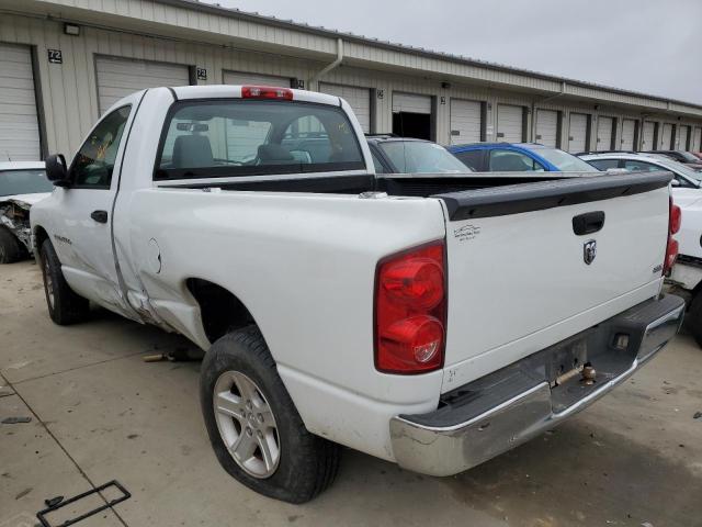 1D7HA16P97J548518 - 2007 DODGE RAM 1500 S WHITE photo 3