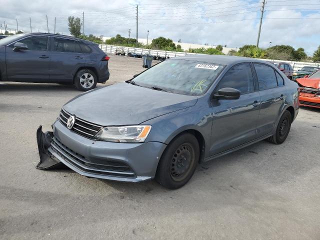 3VW2K7AJ5FM****** - 2015 VOLKSWAGEN JETTA BASE 灰色 照片 2