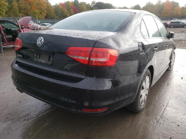 3VW1K7AJ9FM272676 - 2015 VOLKSWAGEN JETTA BASE 黑色 照片 4