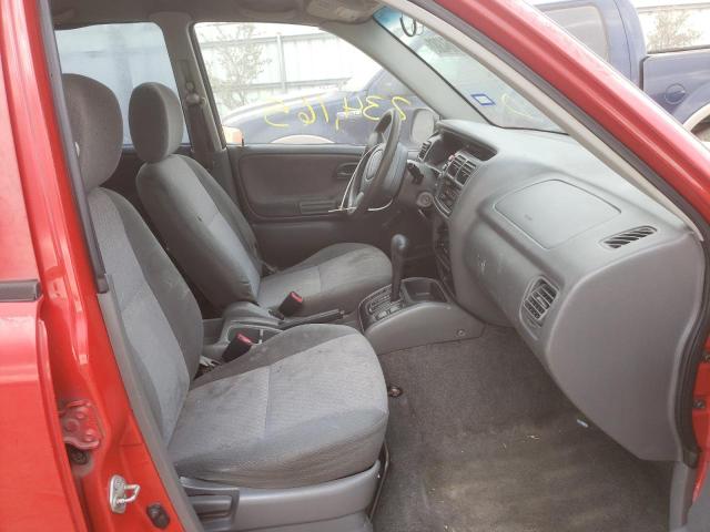 2CNBE13C816928584 - 2001 CHEVROLET TRACKER RED photo 5