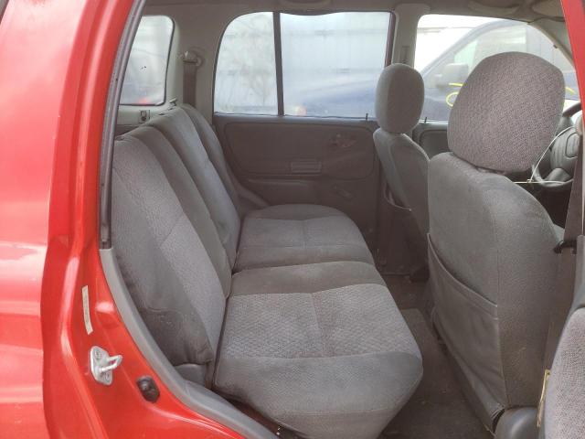 2CNBE13C816928584 - 2001 CHEVROLET TRACKER RED photo 6