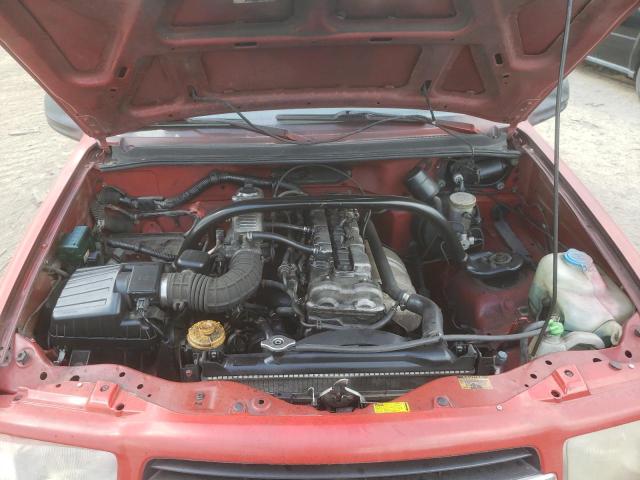 2CNBE13C816928584 - 2001 CHEVROLET TRACKER RED photo 7