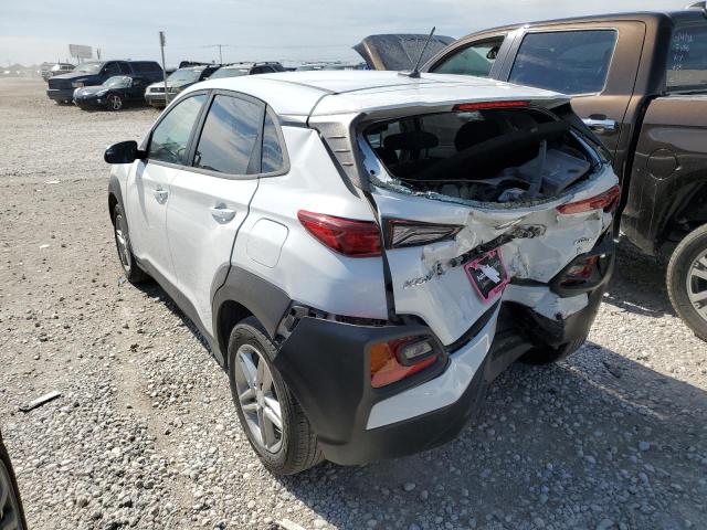 KM8K1CAA2KU378553 - 2019 HYUNDAI KONA SE WHITE photo 3