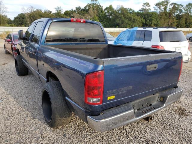 3D7KA28C94G109242 - 2004 DODGE RAM 2500 S BLUE photo 3