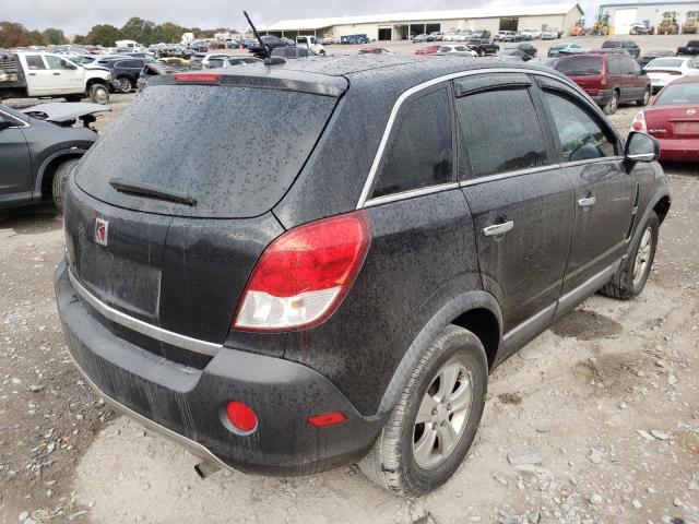 3GSCL33P28S671998 - 2008 SATURN VUE XE BLACK photo 4