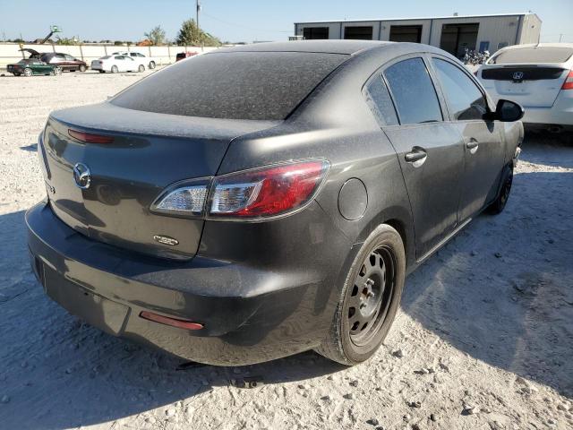 JM1BL1VF1C1515980 - 2012 MAZDA 3 I CHARCOAL photo 4