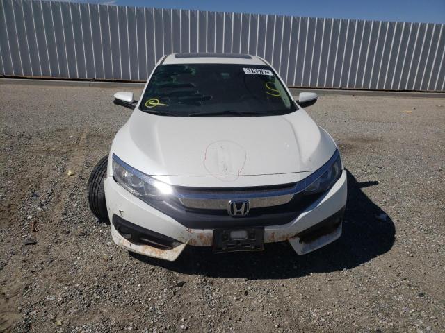 2HGFC1F75HH633095 - 2017 HONDA CIVIC EXL Biały zdjęcie 9
