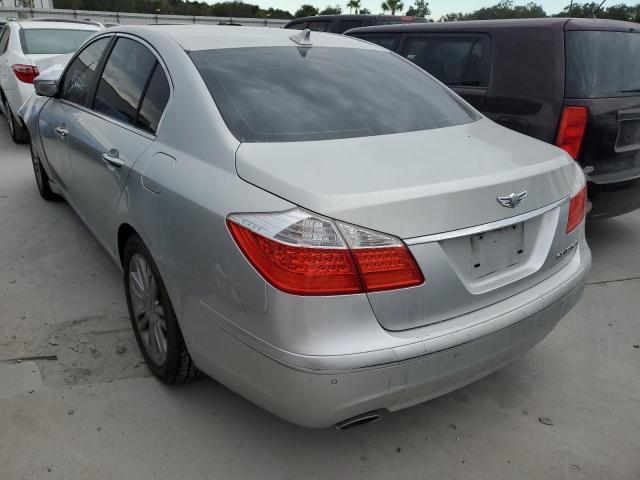 KMHGC4DF3BU132219 - 2011 HYUNDAI GENESIS 4. SILVER photo 3