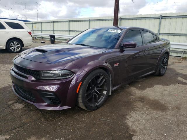 2C3CDXGJXMH559036 - 2021 DODGE CHARGER SC PURPLE photo 2