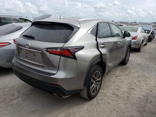 JTJYARBZ8G2043139 - 2016 LEXUS NX 200T BA GRAY photo 4