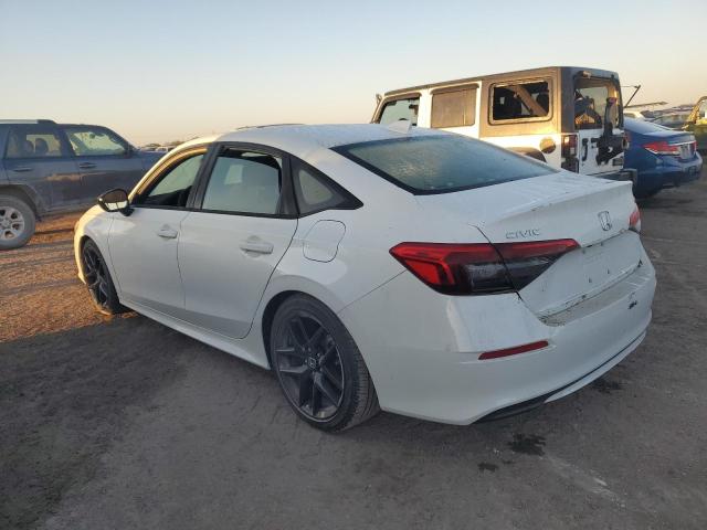 2HGFE2F52NH559256 - 2022 HONDA CIVIC SPOR WHITE photo 3