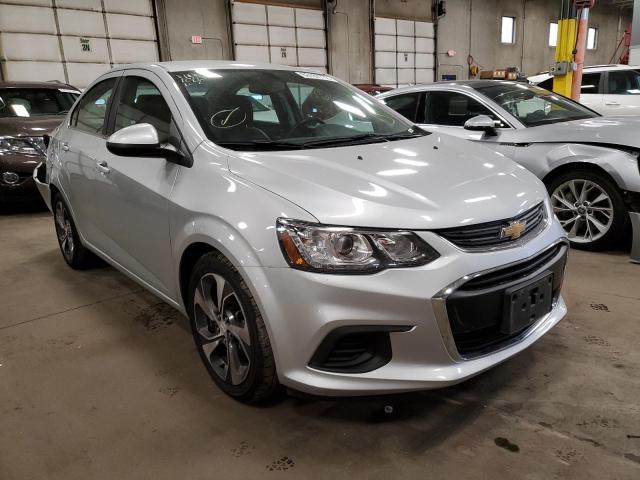 1G1JF5SB2L4113288 - 2020 CHEVROLET SONIC PREM SILVER photo 1